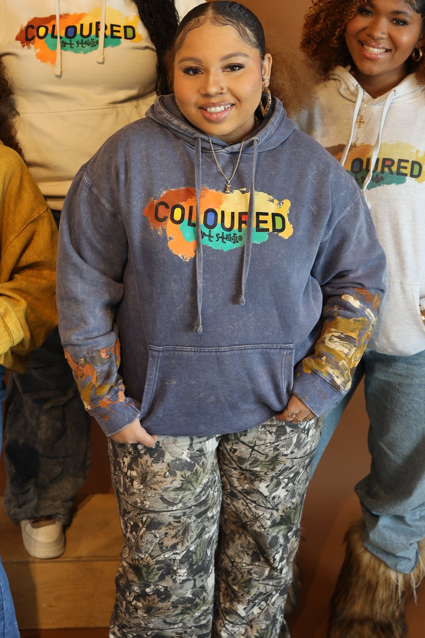 Artsy Embellished - CAS Hoodie